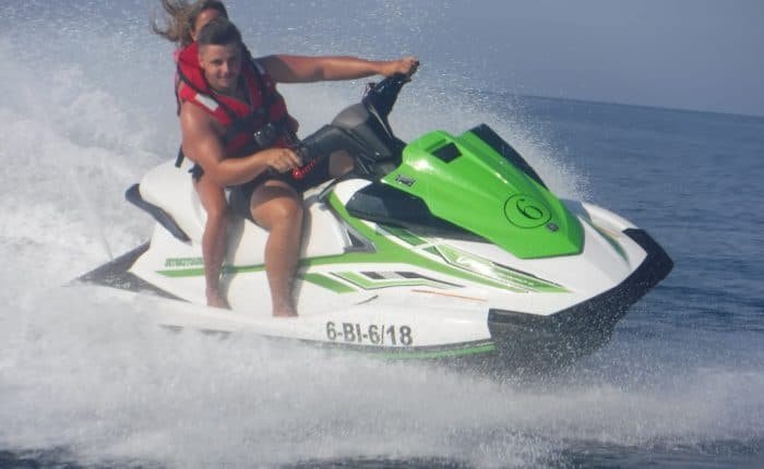 moto acuática salou